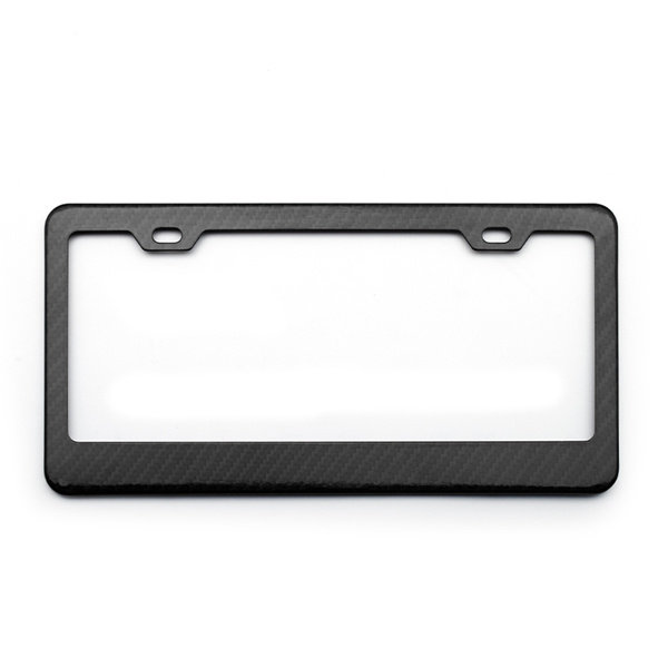 Aluminum Carbon Fiber Surface License Plate Frame
